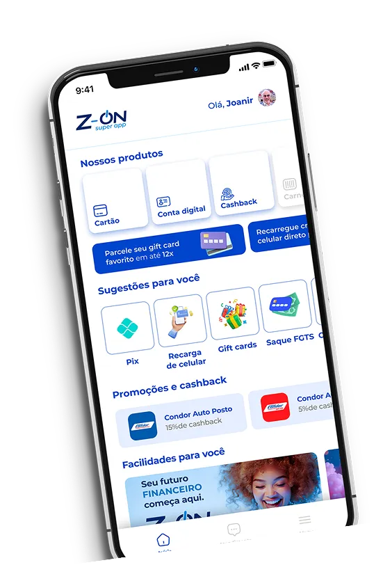 Conta digital Z-ON